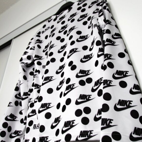 BNWT AW20 COMME DES GARCONS BLACK x NIKE LS TSHIRT JERSEY S - Picture 7 of 14